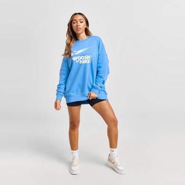 Dámska mikina NIKE MIKINA W NSW FLC OS CREW GLS