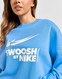 NIKE PULÓVER W NSW FLC OS CREW GLS