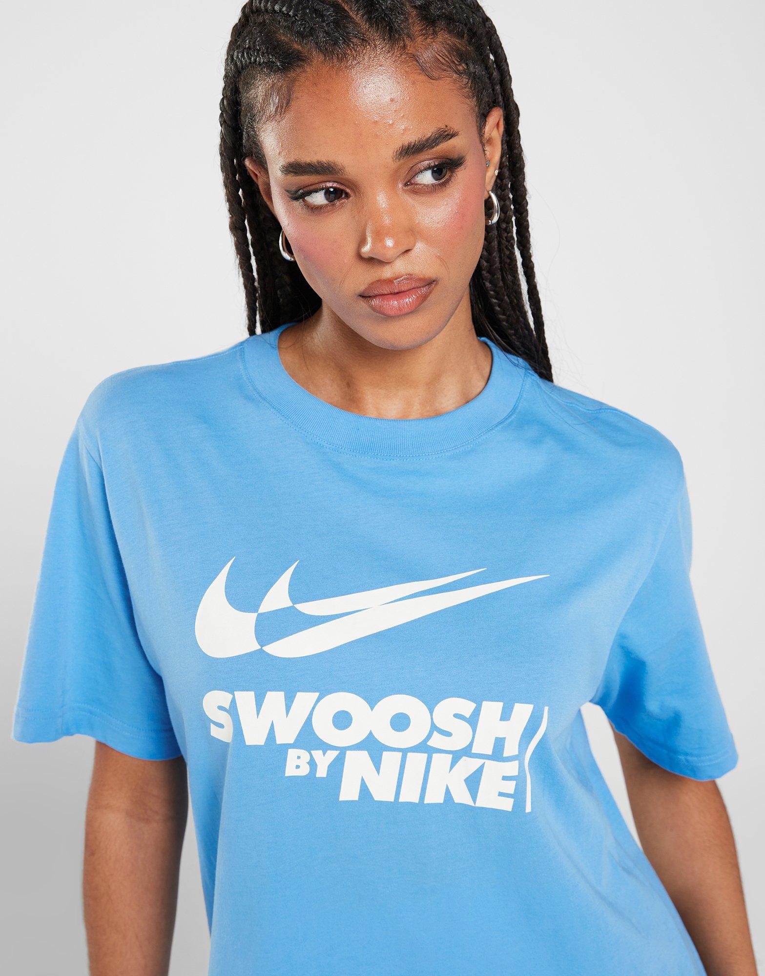 Női póló NIKE PÓLÓ W NSW TEE BF GLS FZ4634-412 Kék