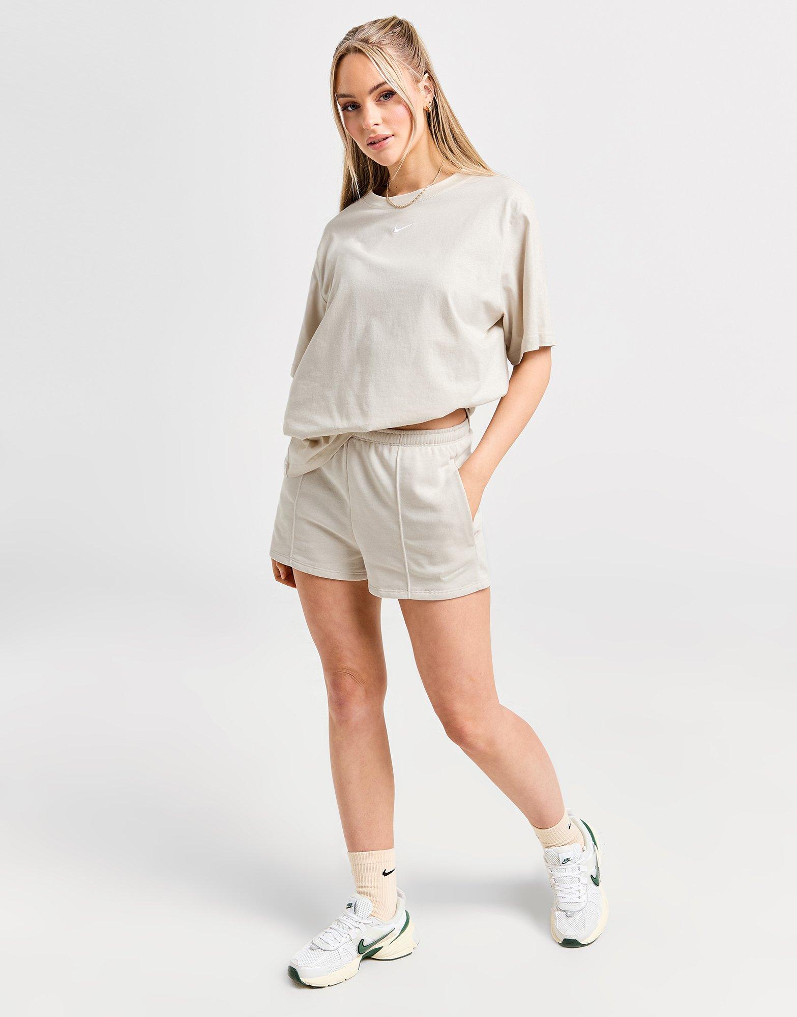 Жіночі шорти NIKE ШОРТИ W NSW NK CHLL FT HR 2IN SHORT FN2455-104 Коричневий