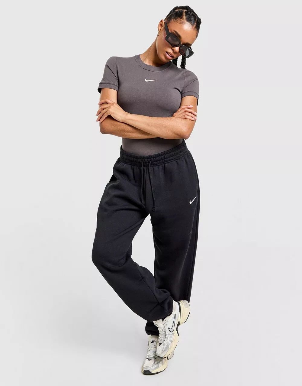 NIKE ШТАНИ W NSW PHNX FLC HR OS PANT 2, фото 1 з 5