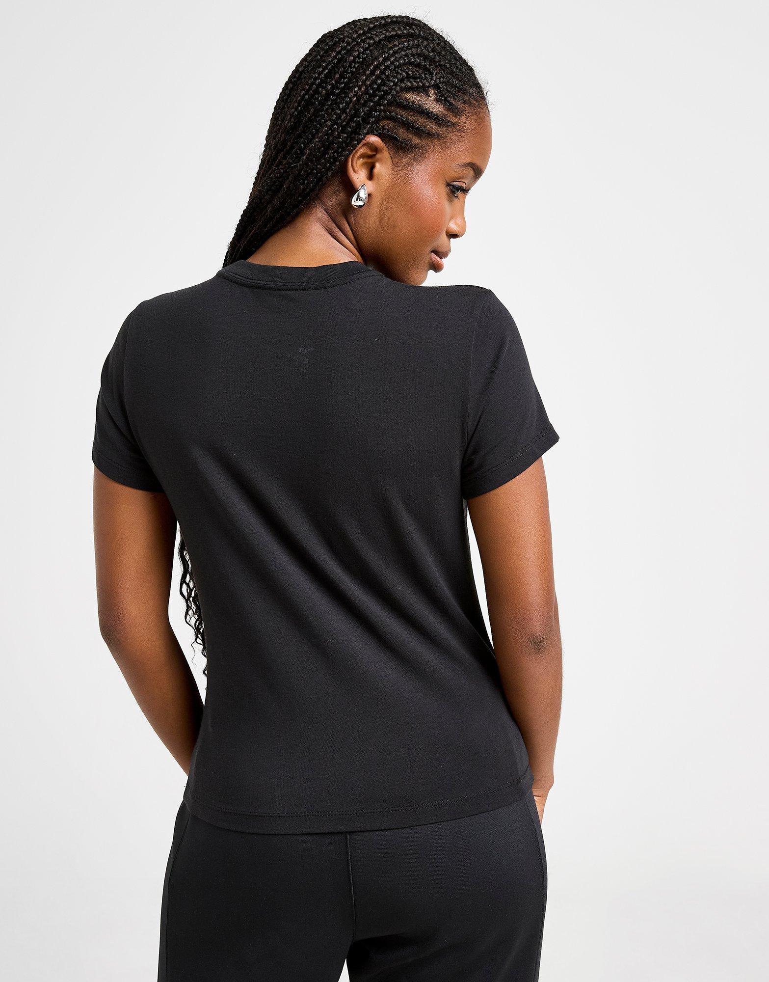 Dámské tričko NIKE TRIČKO W NSW NK CHLL KNT MD CRP FV5508-010 Černá