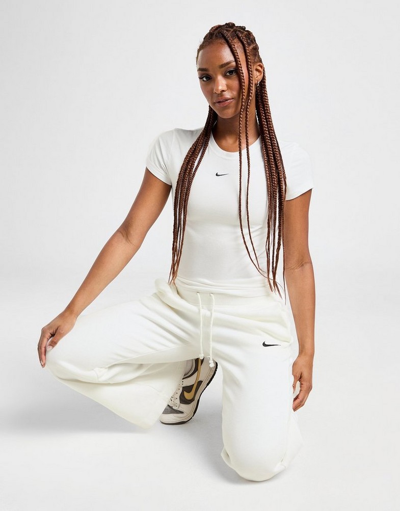 Női póló NIKE PÓLÓ W NSW NK CHLL KNT MD CRP FV5508-100 Fehér