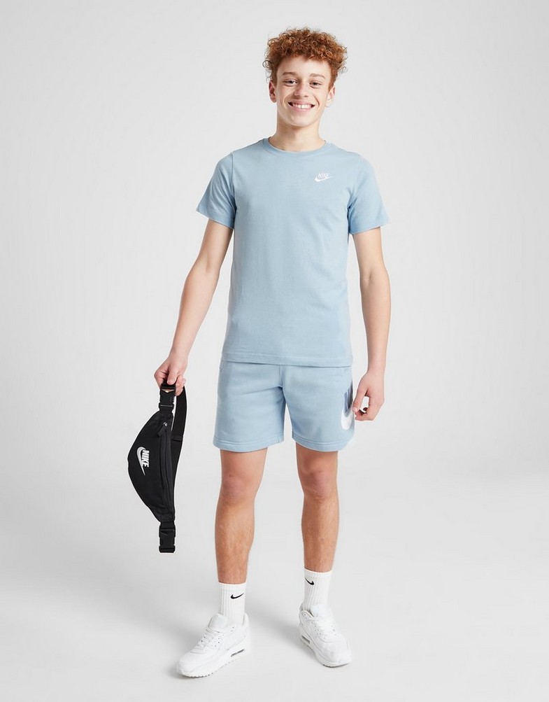 Дитячі футболки NIKE ФУТБОЛКА K NSW TEE EMB FUTURA B AR5254-440 Блакитний