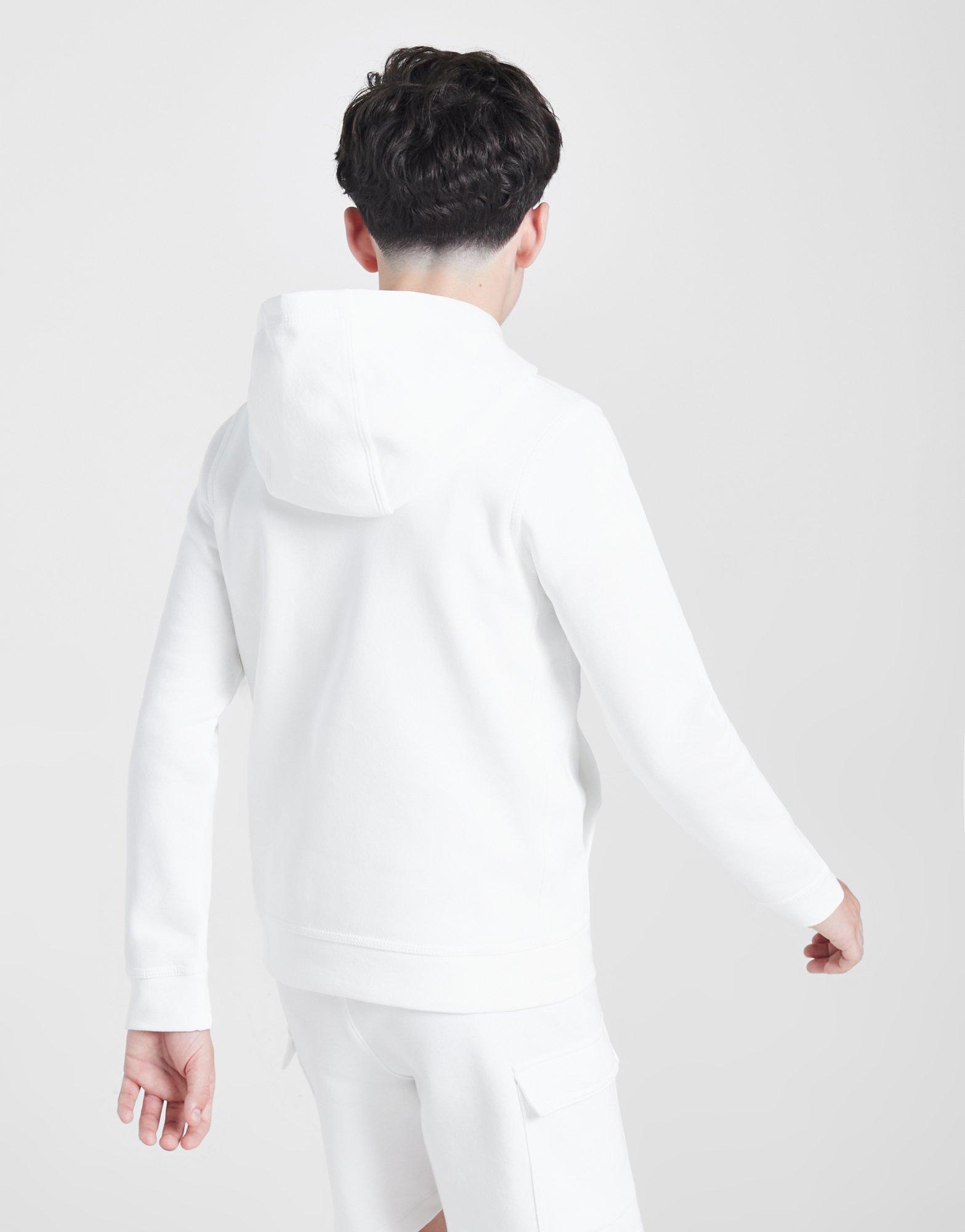 NIKE BLUZĂ CU GLUGĂ B NSW SI FLC PO HOODY BB B FZ4712-100 Alb