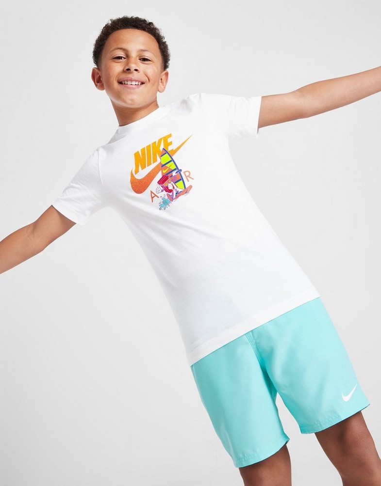 Gyerek póló NIKE PÓLÓ K NSW TEE BOXY 2 B FV5346-100 Fehér