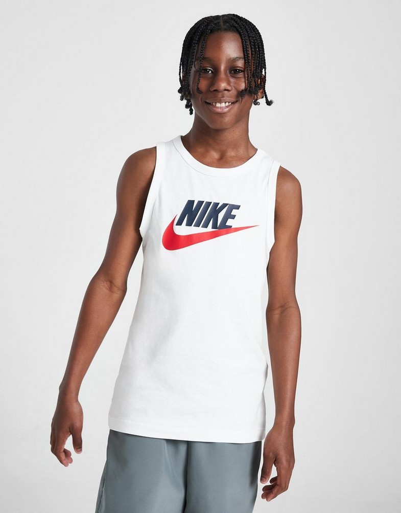 Дитячі топи NIKE МАЙКА K NSW МАЙКА ESSNTL HBR B FV5325-100 Білий