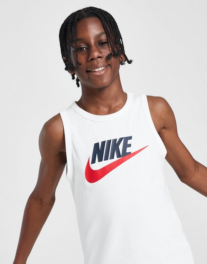 Дитячі топи NIKE МАЙКА K NSW МАЙКА ESSNTL HBR B FV5325-100 Білий