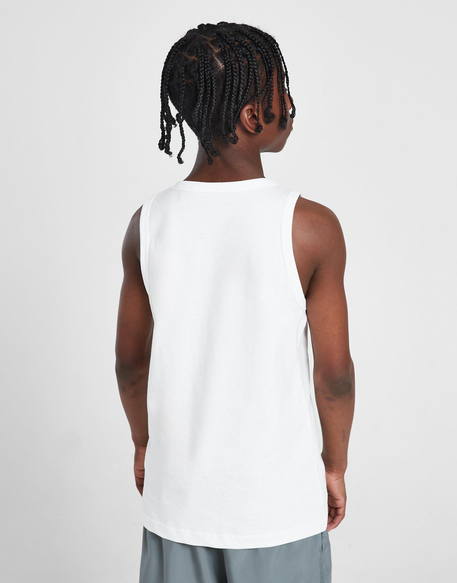 Gyerek felső NIKE TANK K NSW TANK ESSNTL HBR B FV5325-100 Fehér