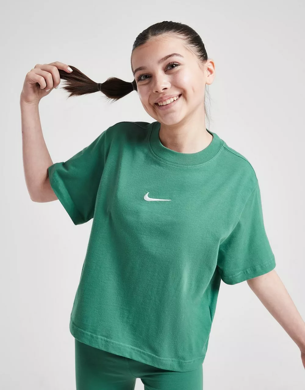 NIKE ФУТБОЛКА G NSW TEE ESSNTL SS BOXY GIRL, фото 1 з 5