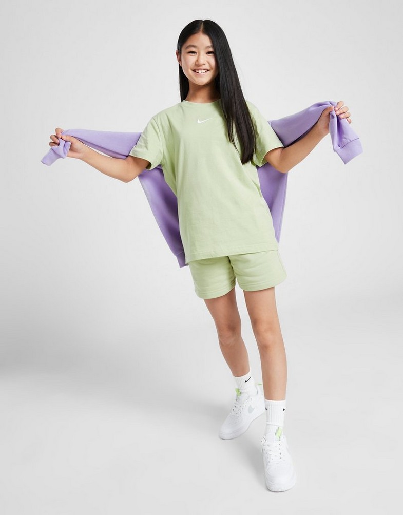 Gyerek póló NIKE PÓLÓ G NSW TEE ESSNTL BF GIRL DA6918-371 Zöld