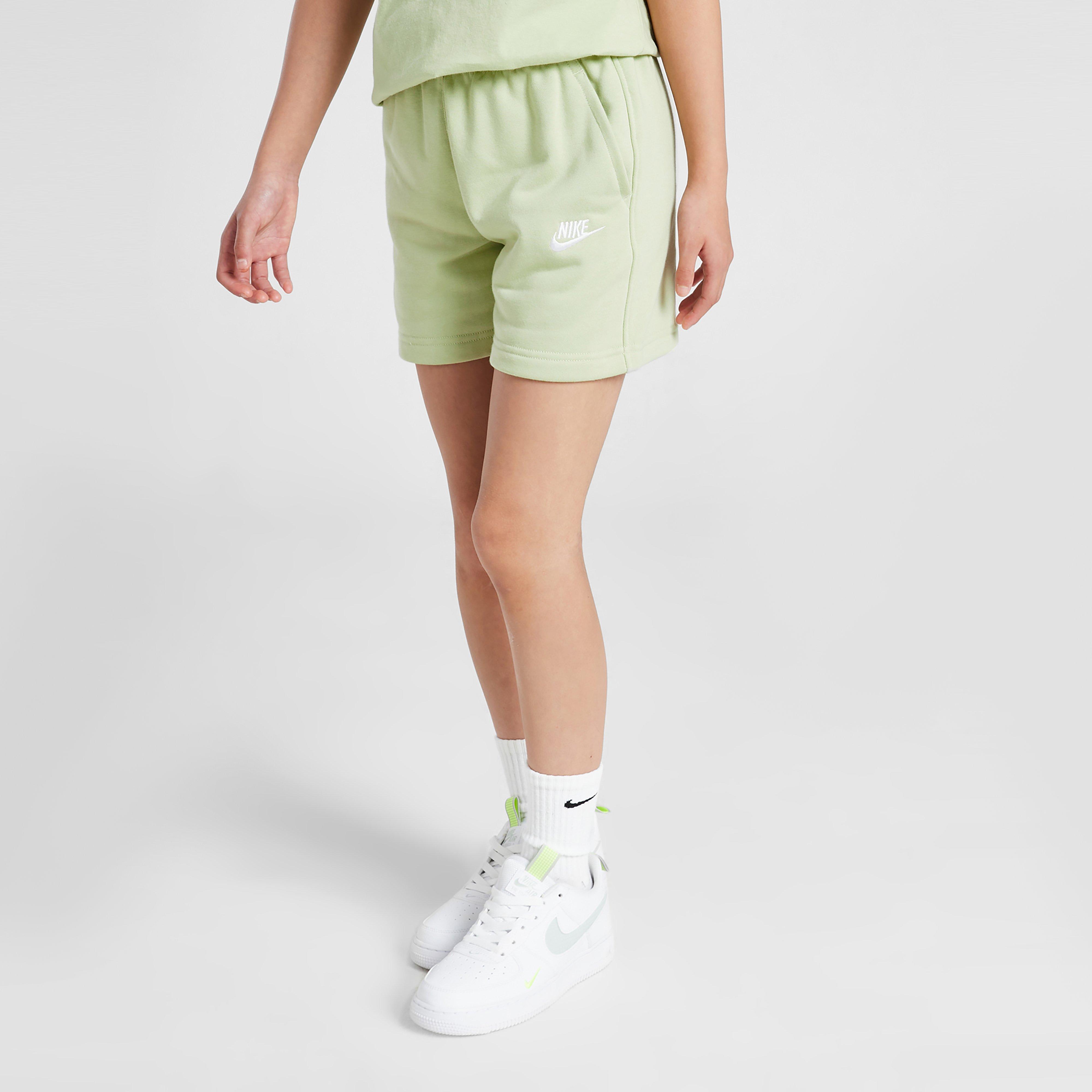 Pantaloni scurți pentru copii NIKE PANTALONI SCURȚI G NSW CLUB FT 5IN SHORT LBR GIRL