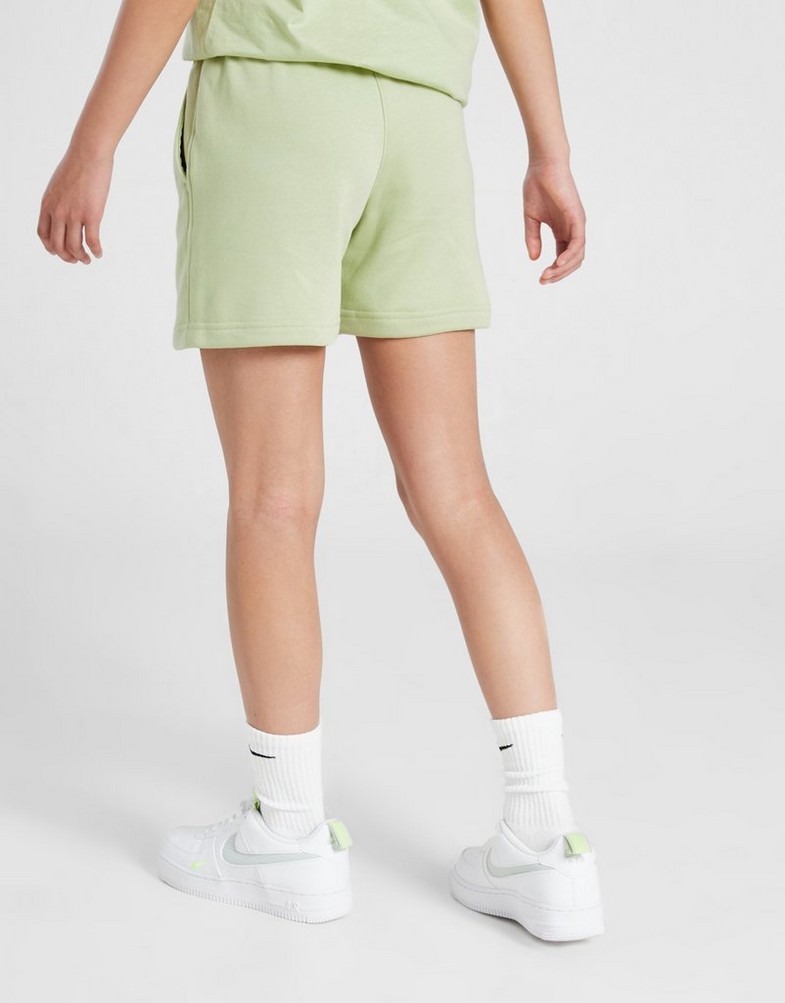 Дитячі шорти NIKE ШОРТИ G NSW CLUB FT 5IN SHORT LBR GIRL FD2919-371 Зелений