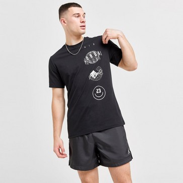 Tricou pentru bărbați TRICOU M JORDAN BUSTIERĂND LOGO STACK SS CRW