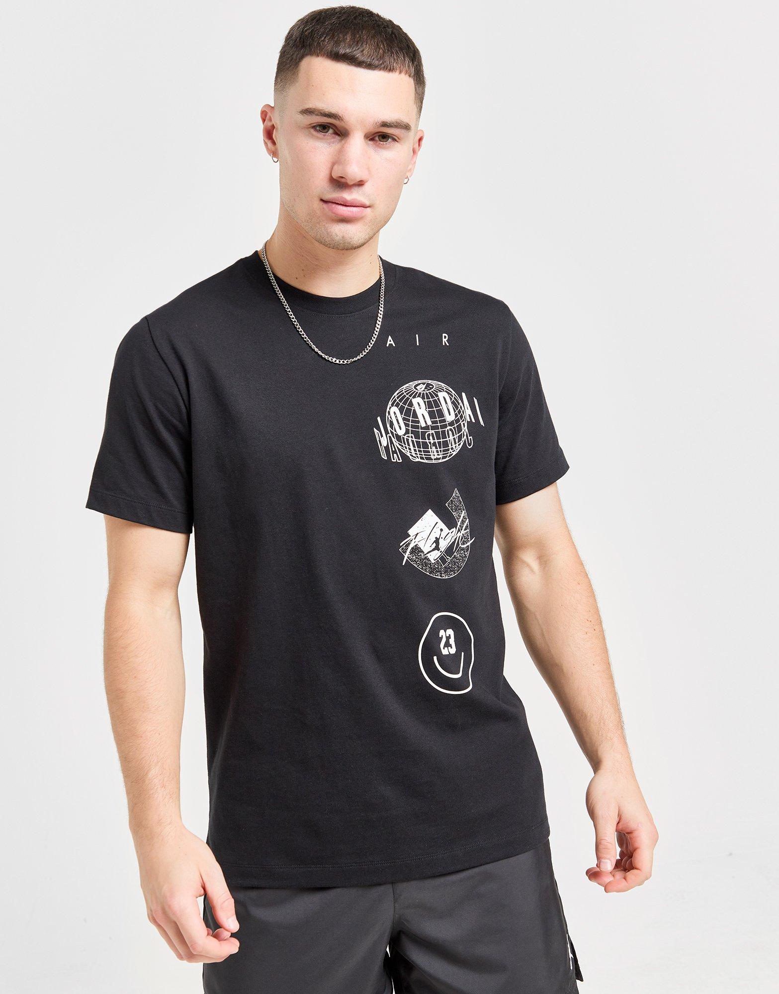 ★Nike★ Jordan T-shirt M Black White IF0786010 IF0786-010 Koszulka męska Jordan NC Goat IF0786-010 | Adrenaline.pl