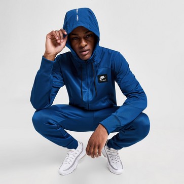 NIKE СУИТЧЪР СЪС ЗАКОПЧАВАНЕ MAX PK FZ BLU SWEATSHIRT