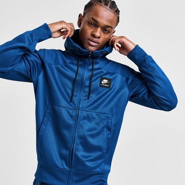 NIKE СУИТЧЪР СЪС ЗАКОПЧАВАНЕ MAX PK FZ BLU SWEATSHIRT