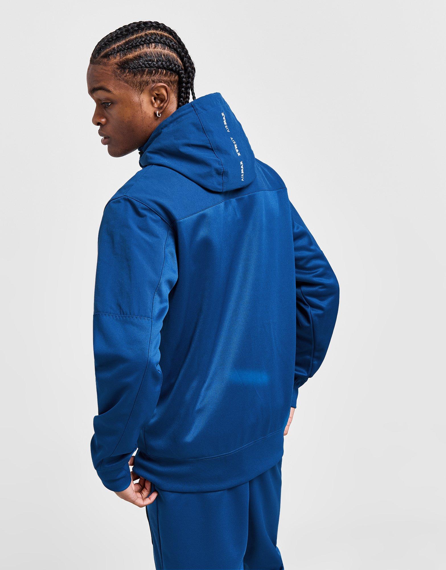 Bluză pentru bărbați NIKE BLUZĂ MAX PK FZ BLU SWEATSHIRT FV5443-476 Bleumarin