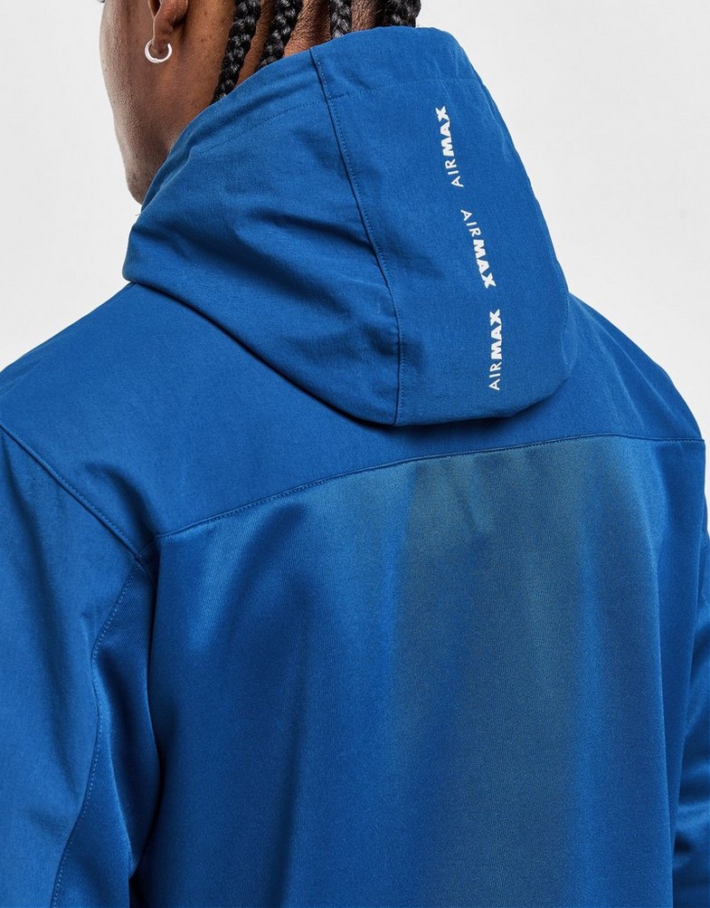 Чоловічі кофти NIKE КОФТА НА БЛИСКАВЦІ MAX PK FZ BLU SWEATSHIRT FV5443-476 Темно-синій