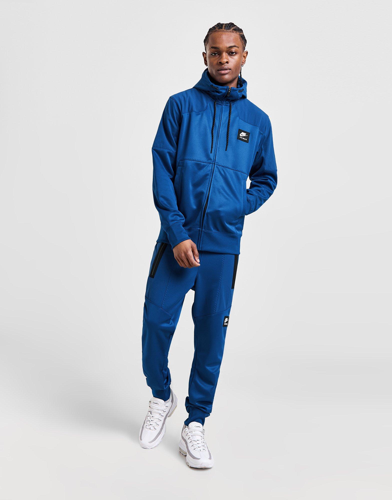 Bluză pentru bărbați NIKE BLUZĂ MAX PK FZ BLU SWEATSHIRT FV5443-476 Bleumarin
