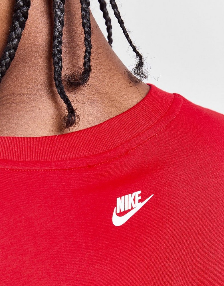Koszulka, t-shirt męski NIKE T-SHIRT MAX TEE RED TEE FV5593-657 Czerwony
