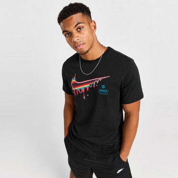 Koszulka, t-shirt męski NIKE T-SHIRT HEATWAVE DRIP TEE BLK TEE