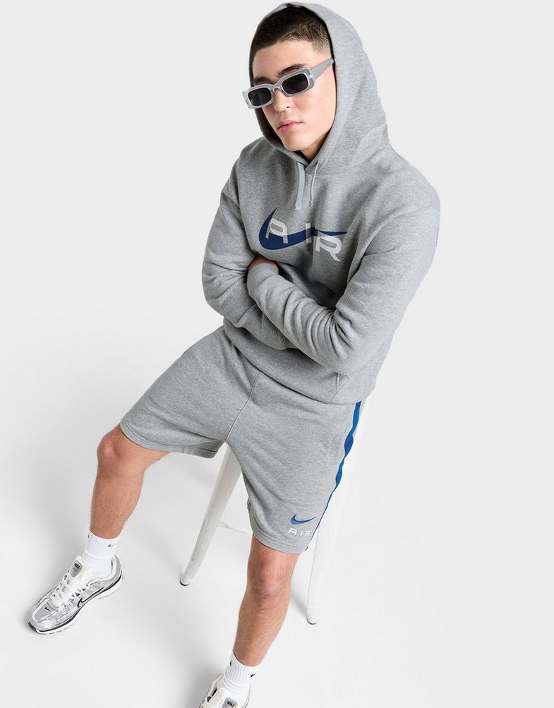 Férfi rövidnadrág NIKE RÖVIDNADRÁG SWOOSH SHT DGH/BLUE SHORTS FN7701-064 Szürke