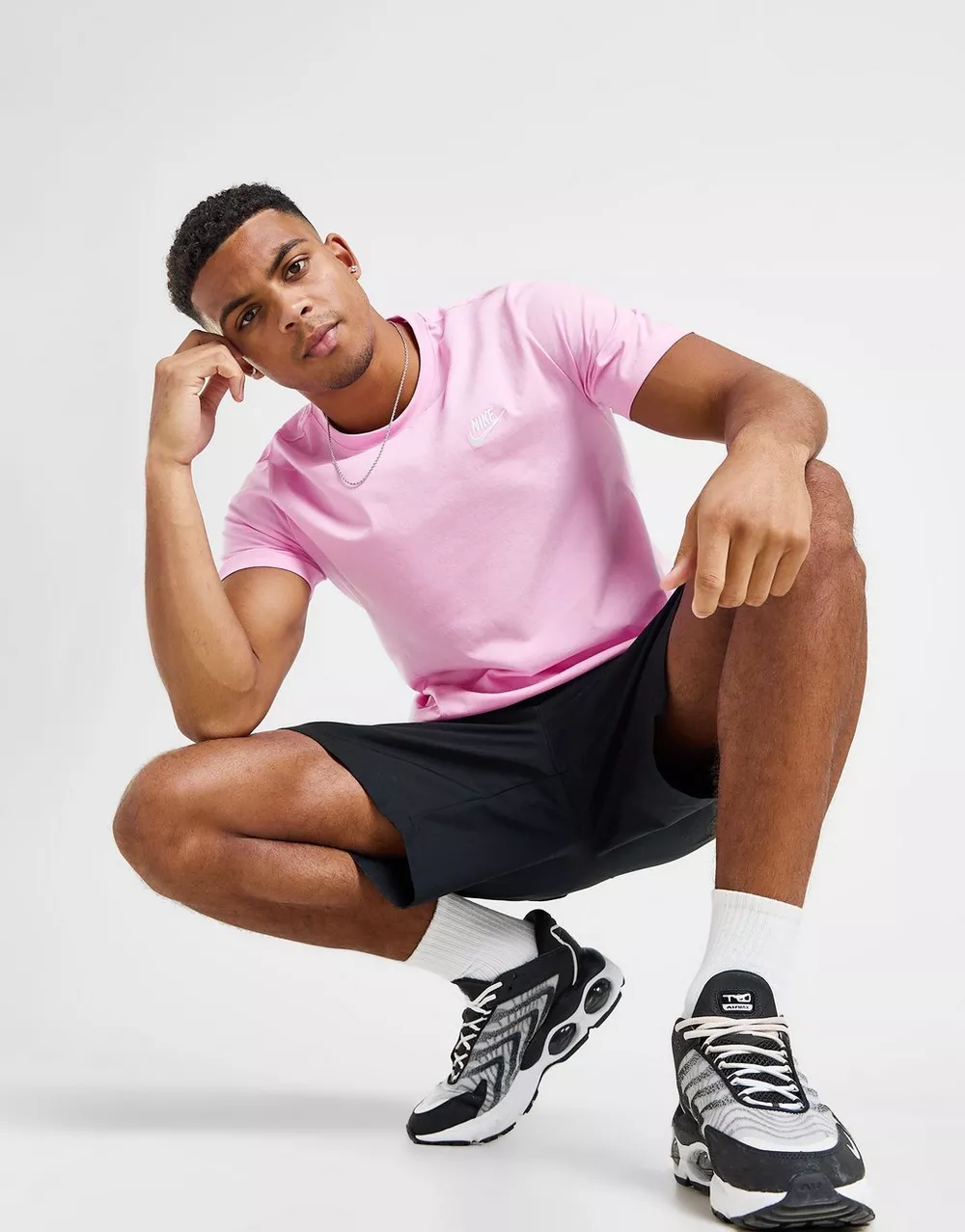 NIKE ФУТБОЛКА CORE TEE PINK TEE, фото 1 з 5