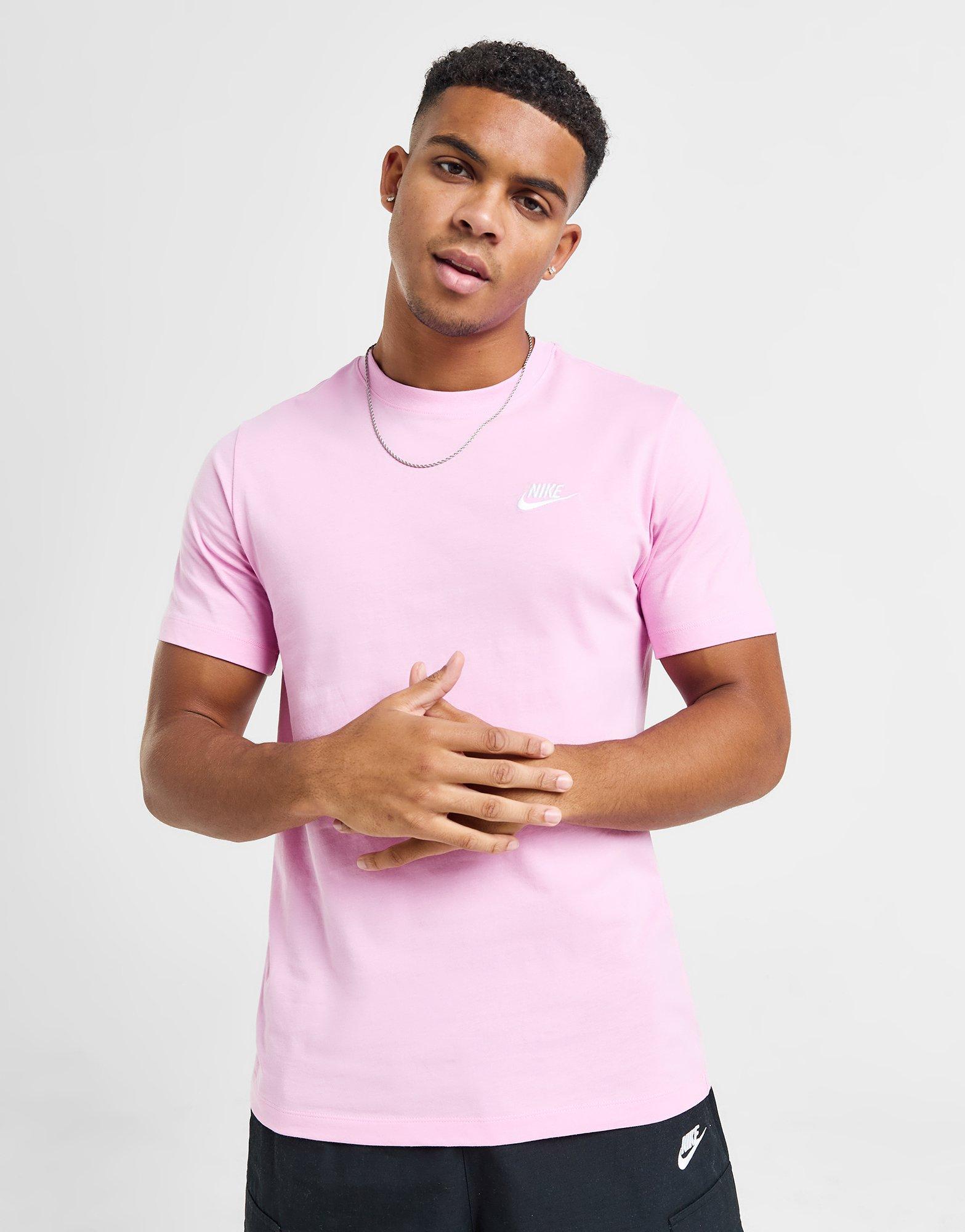 Чоловічі футболки NIKE ФУТБОЛКА CORE TEE PINK TEE AR4997-622 Рожевий