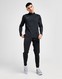 NIKE BLUZA ROZPINANA ACAD 1/4 ZP BLK/CACT SWEATSHIRT