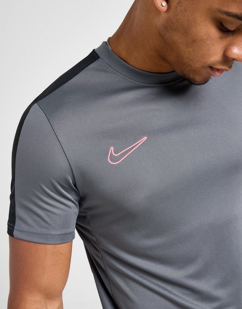 Férfi póló NIKE PÓLÓ ACAD TEE GREY/PINK TEE