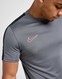 NIKE PÓLÓ ACAD TEE GREY/PINK TEE