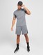 NIKE SZORTY ACAD SHT GREY/PINK SHORTS