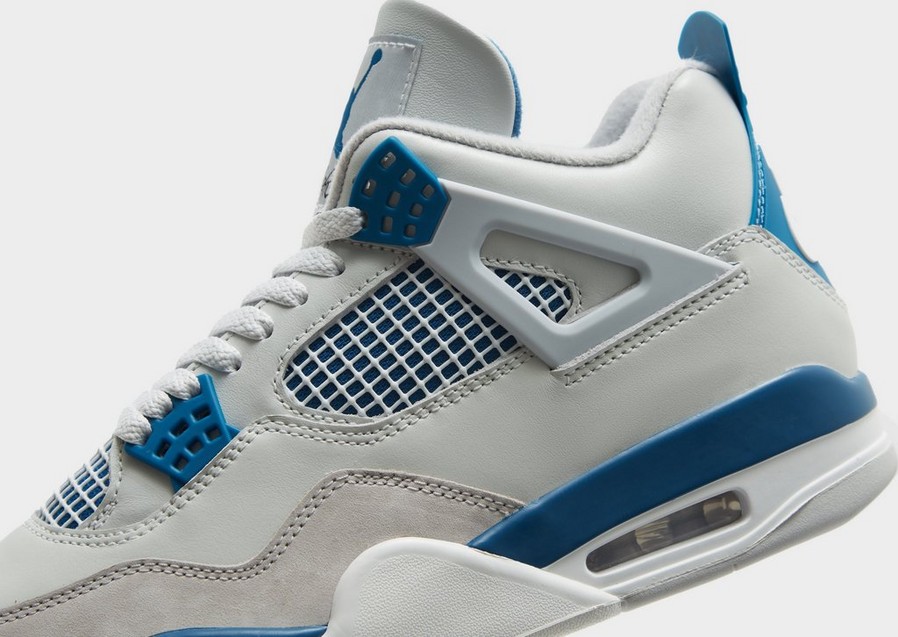 Buty sneakersy męskie AIR JORDAN 4 RETRO RMSTD FV5029-141 Biały