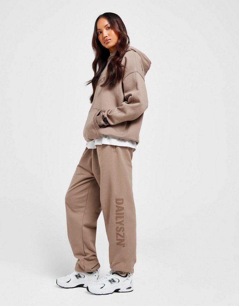 Moteriškos kelnės DAILY SZN KELNĖS SZN JOG BRN DSNTW10019204 Ruda