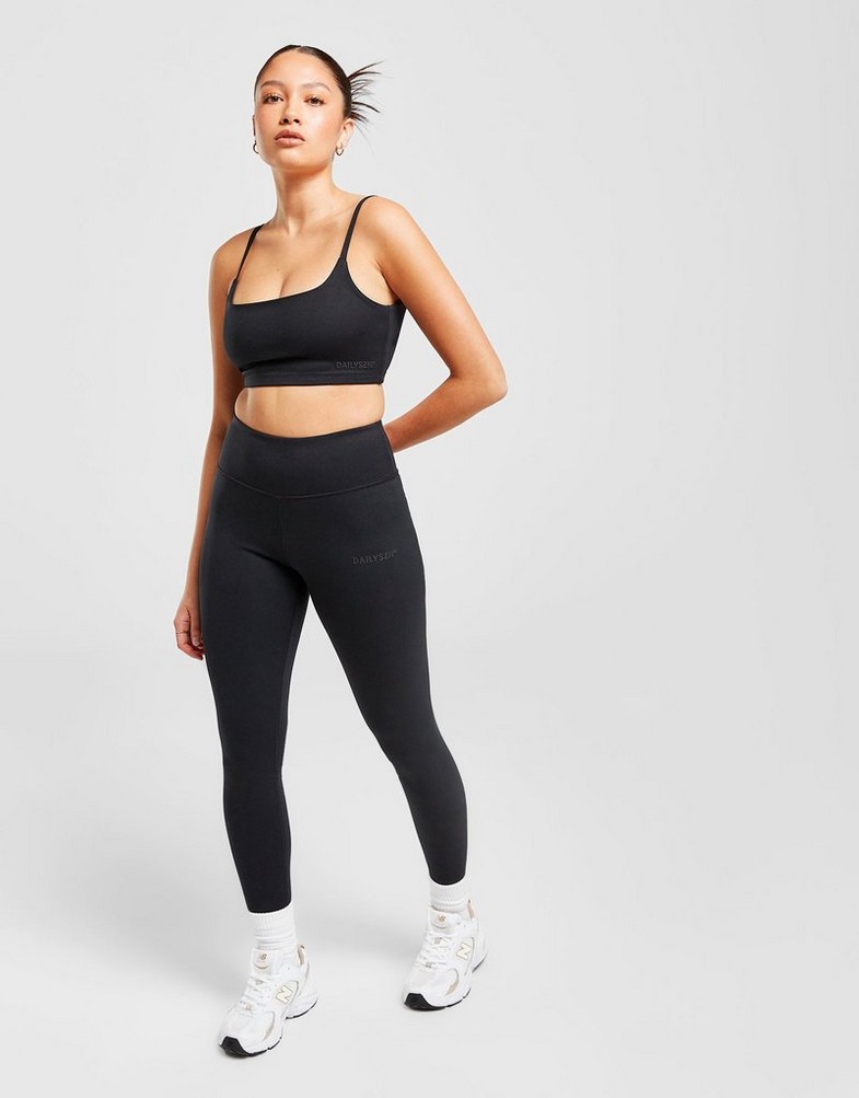 Colanți pentru femei DAILY SZN COLANȚI DAILY TIGHT BLK DSNTW10016007 Negru