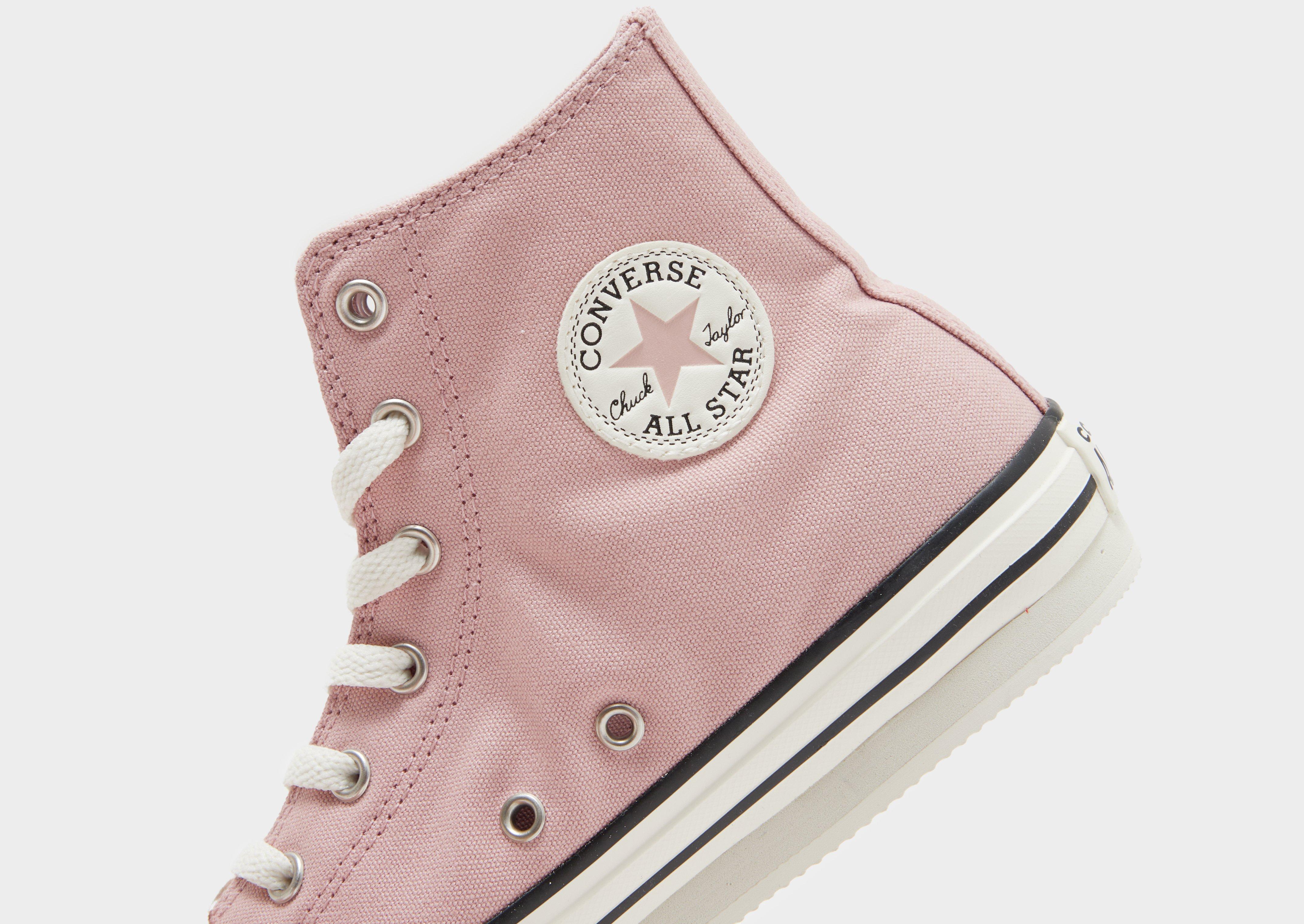 Teniși pentru copii CONVERSE CHUCK TAYLOR ALL STAR EVA LIFT A10251C Roz