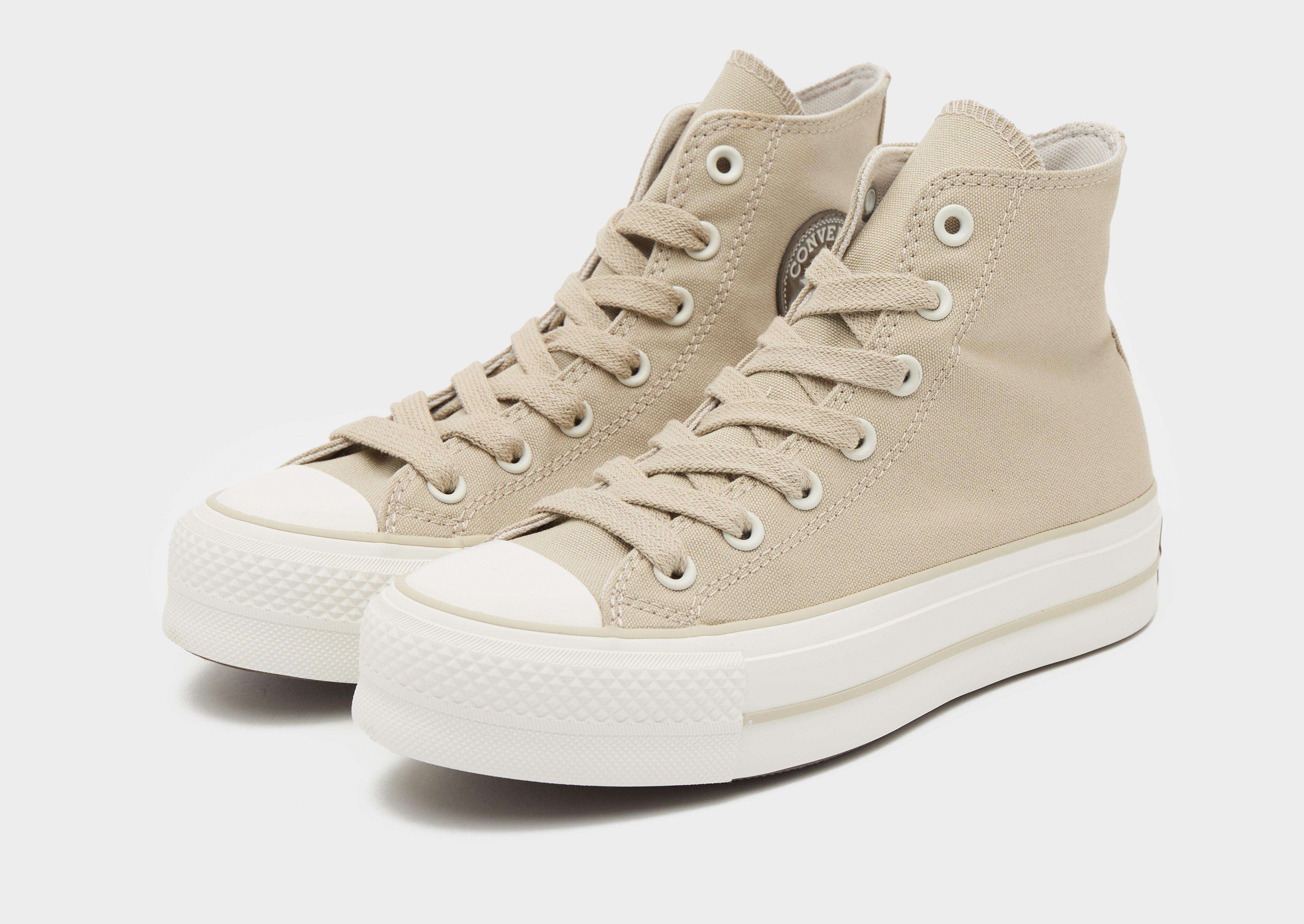 Trampki damskie CONVERSE CHUCK TAYLOR ALL STAR LIFT A10255C Beżowy