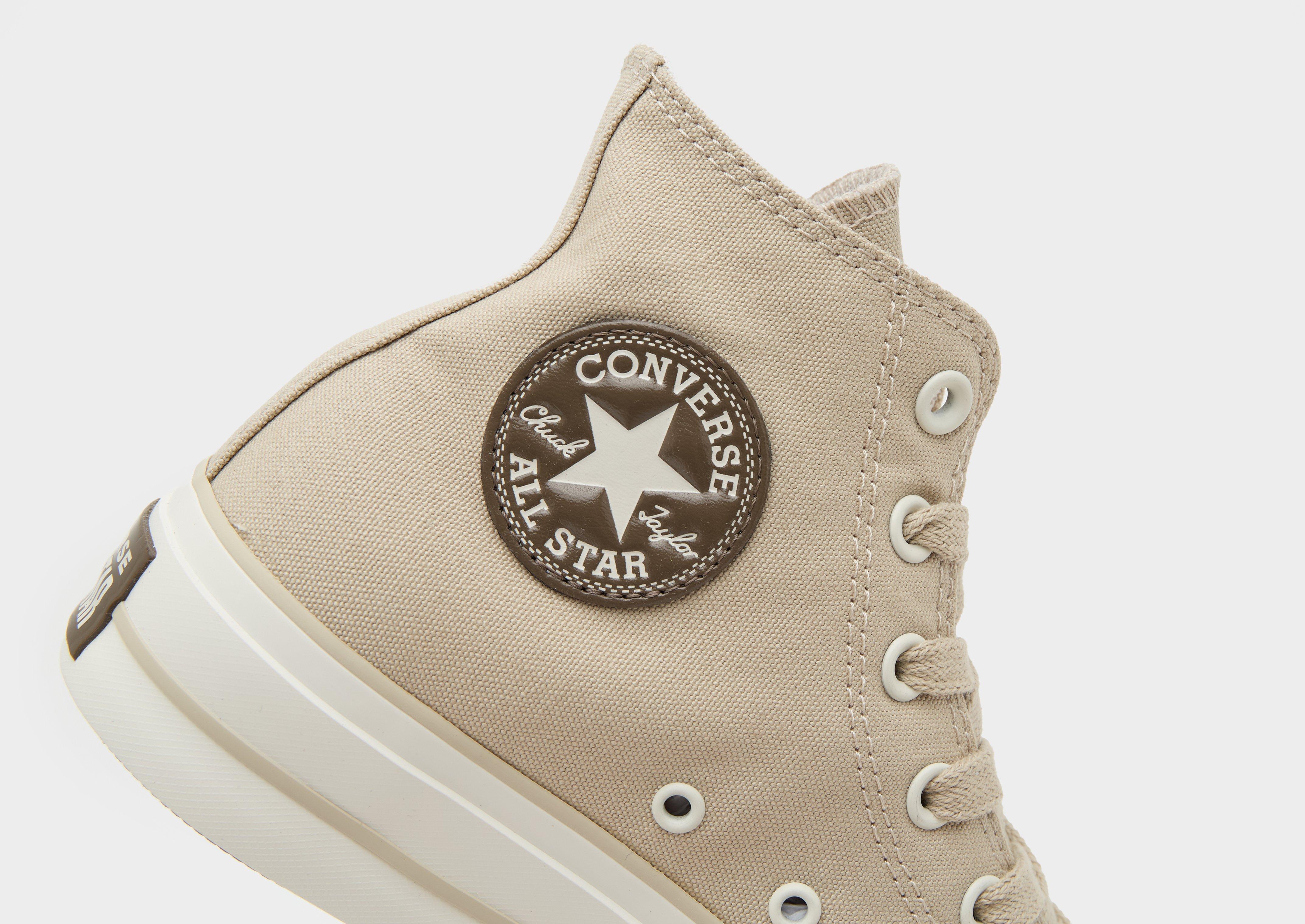 Trampki damskie CONVERSE CHUCK TAYLOR ALL STAR LIFT A10255C Beżowy
