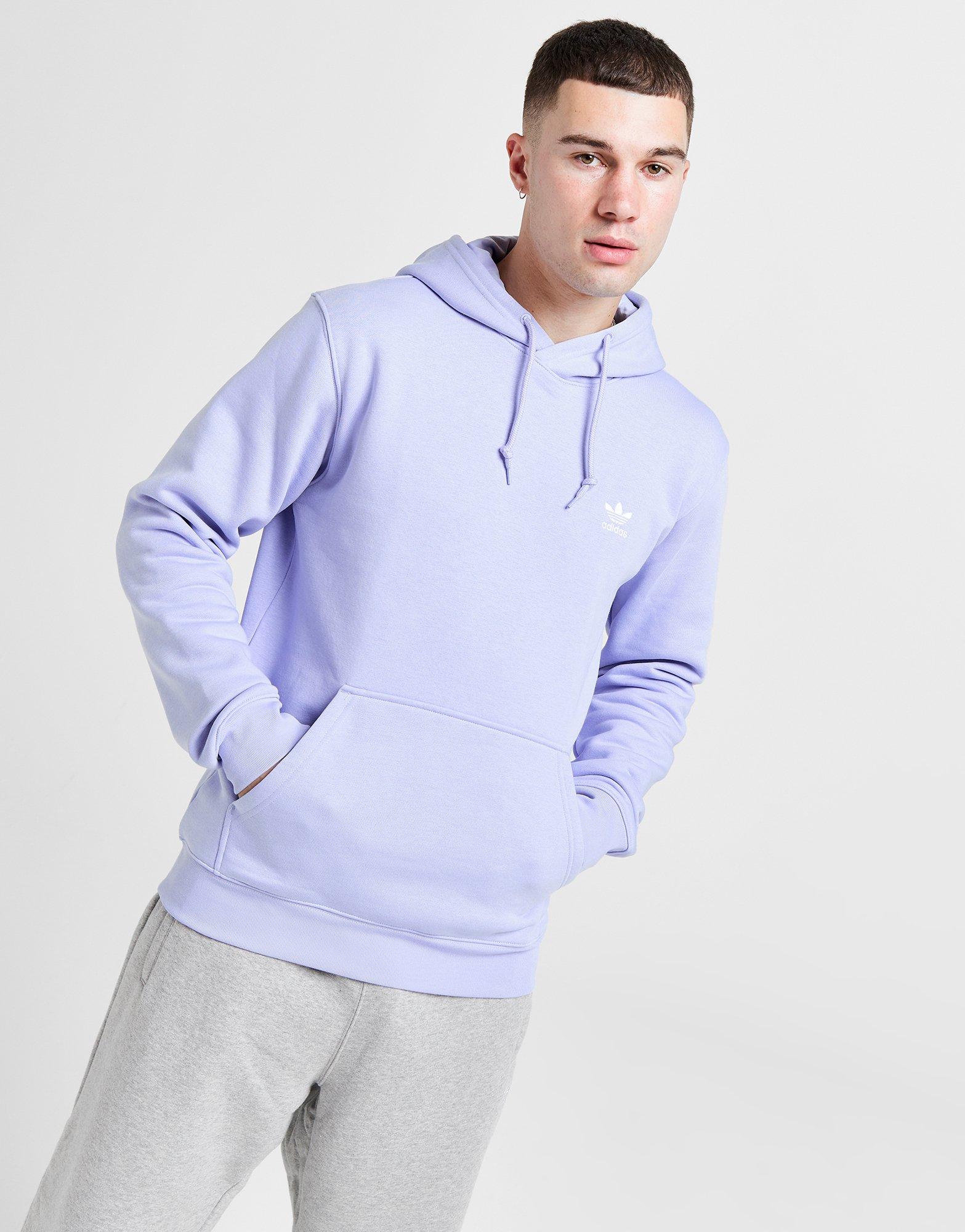 Vyriškas džemperis ADIDAS DŽEMPERIS SU GOBTUVU ESSENTIAL HOODY IR7788 Violetinė