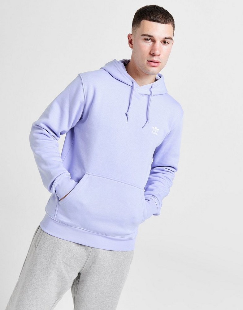 Pánska mikina ADIDAS MIKINA S KAPUCÍ ESSENTIAL HOODY IR7788 Fialová