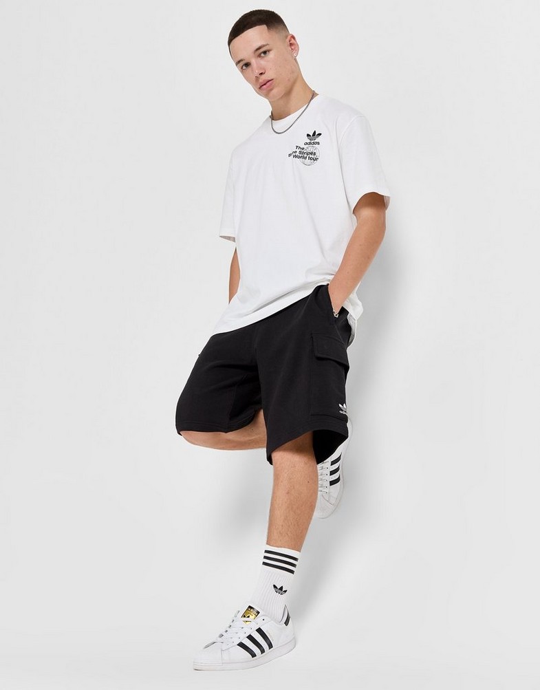 Pánské kraťasy ADIDAS ŠORTKY  CARGO SHORT JE0416 Černá