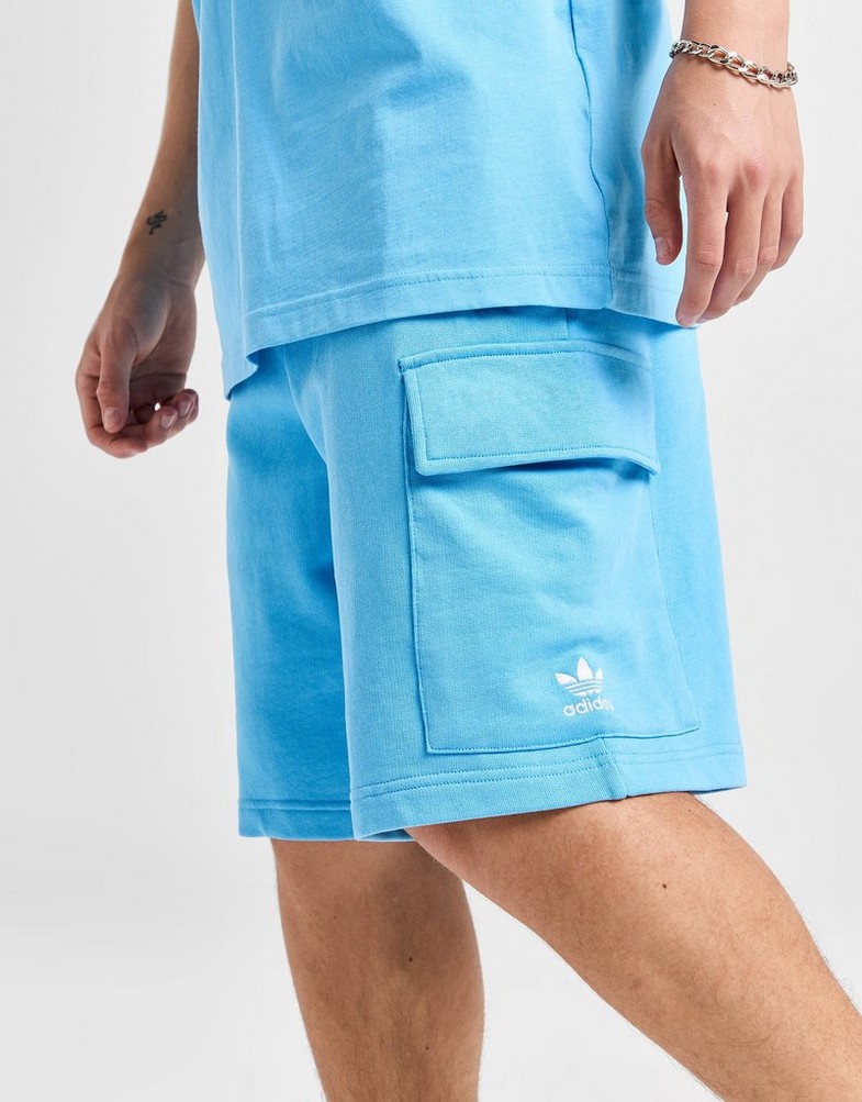 Férfi rövidnadrág ADIDAS RÖVIDNADRÁG CARGO SHORT JE0417 Kék