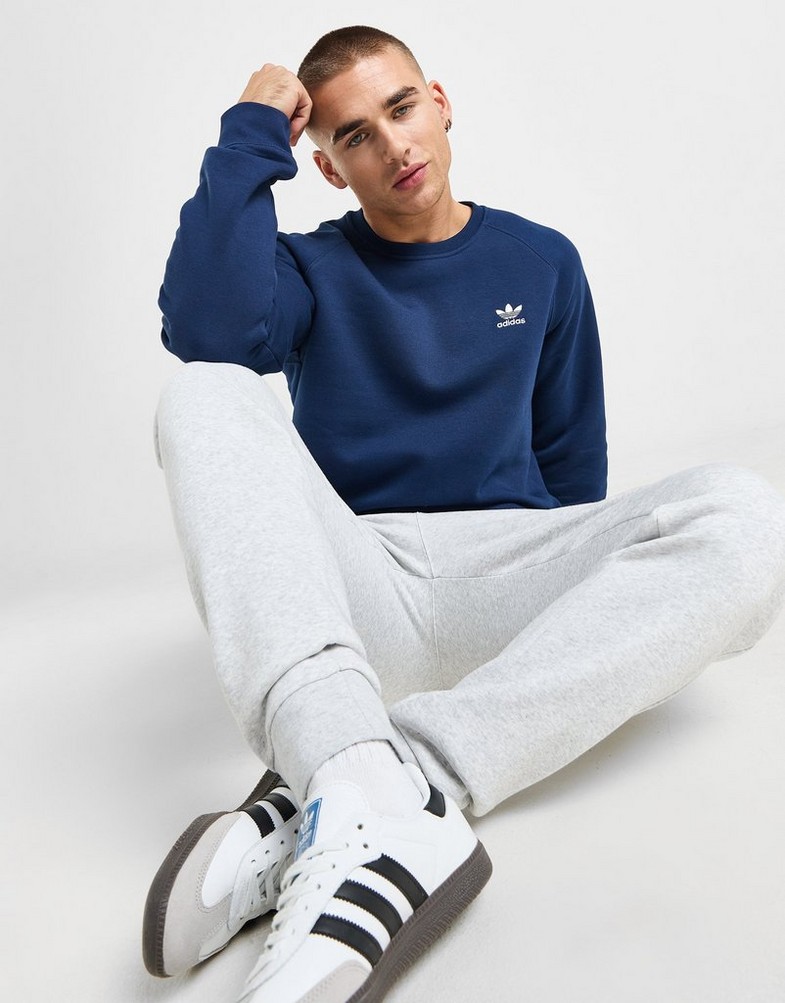 Чоловічі кофти ADIDAS КОФТА ESSENTIAL CREW IM4536 Блакитний