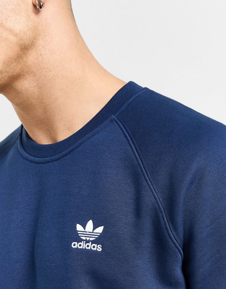 Чоловічі кофти ADIDAS КОФТА ESSENTIAL CREW IM4536 Блакитний