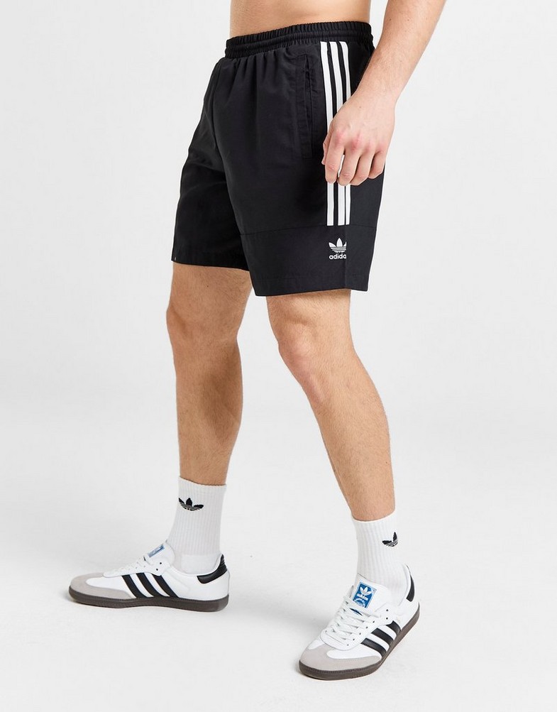 Чоловічі шорти ADIDAS ШОРТИ LOCKUP SWIM SHO JE0438 Чорний