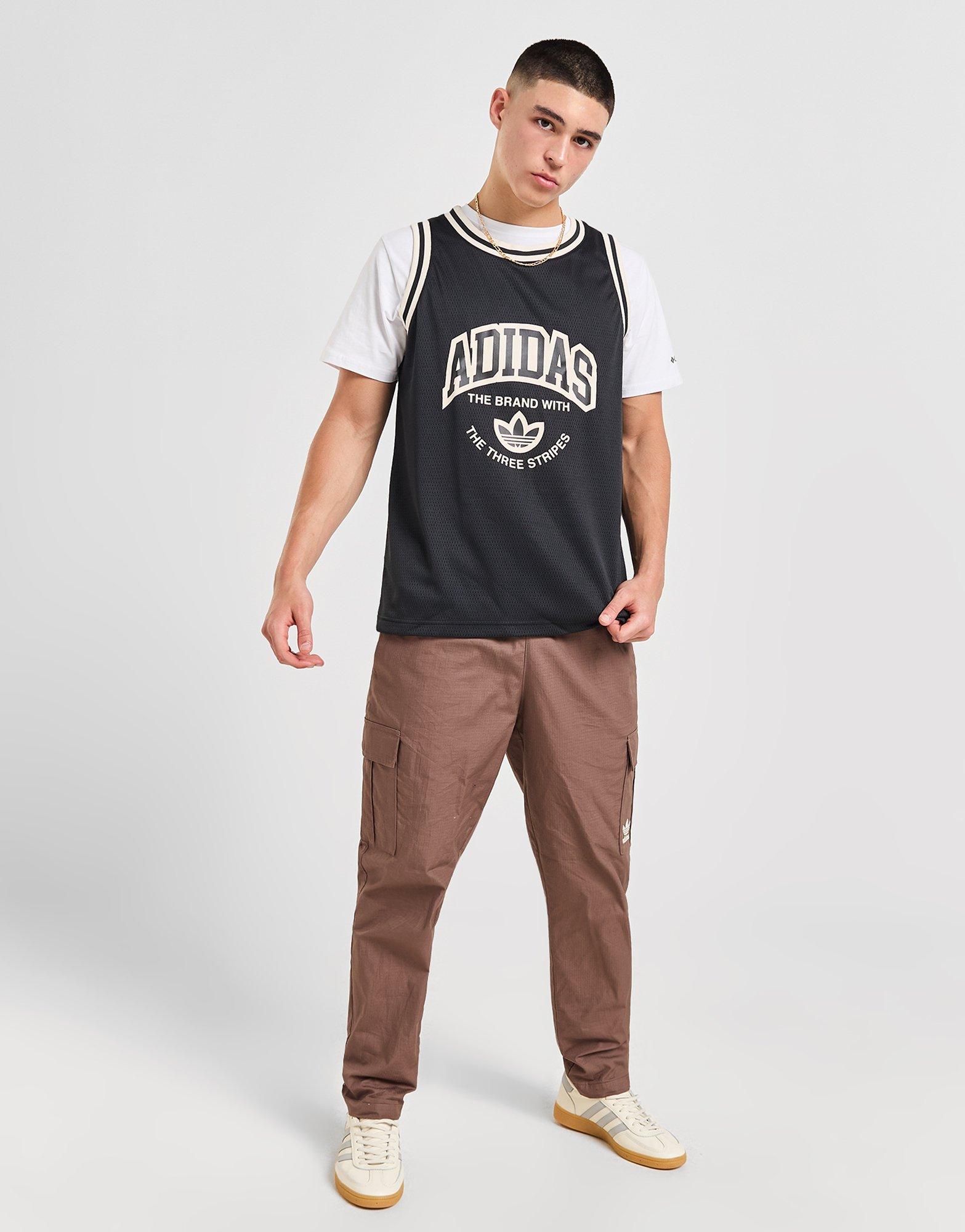 Top pentru bărbați ADIDAS MAIOU VRCT MAIOU TOP IX0955 Negru