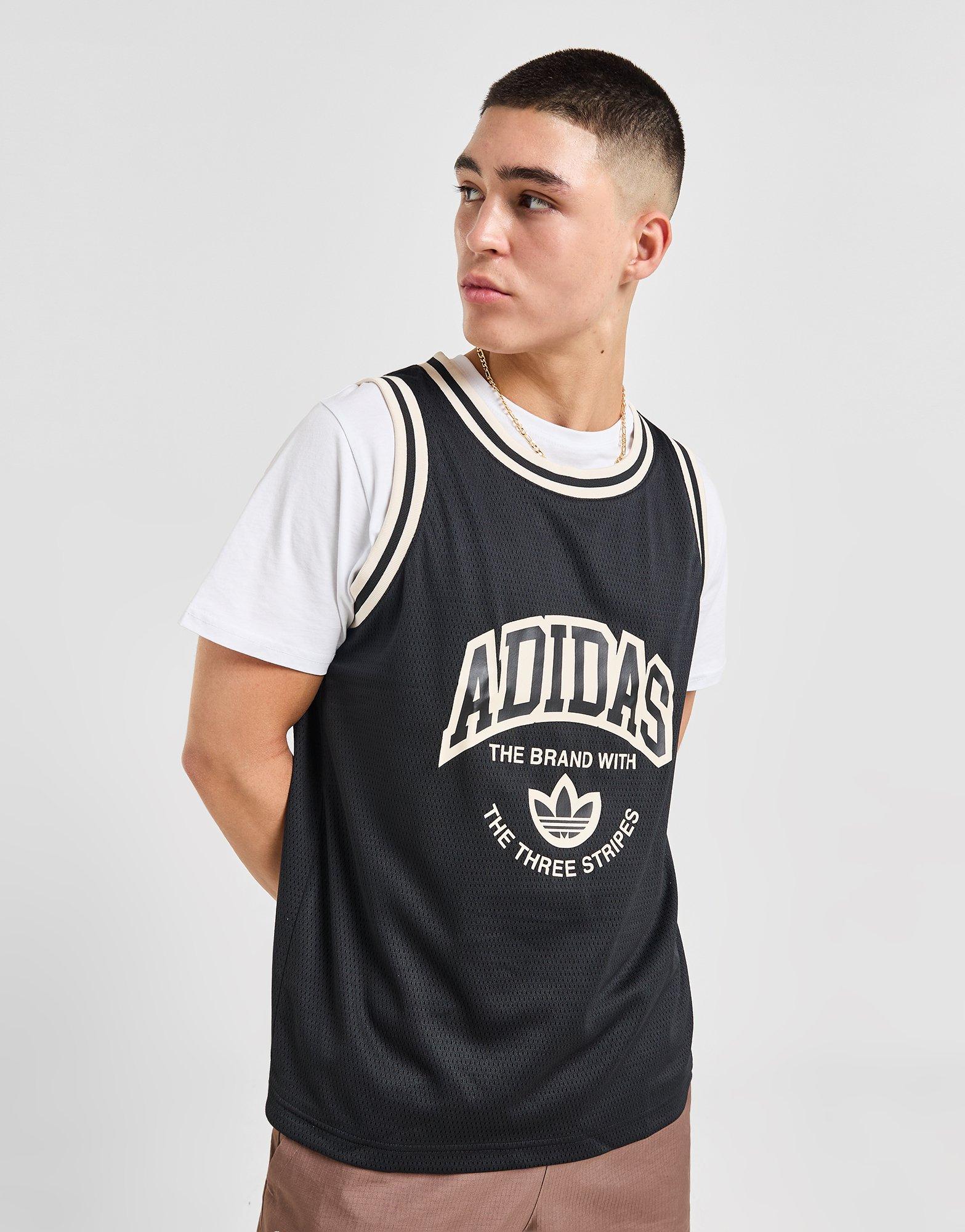 Top pentru bărbați ADIDAS MAIOU VRCT MAIOU TOP IX0955 Negru