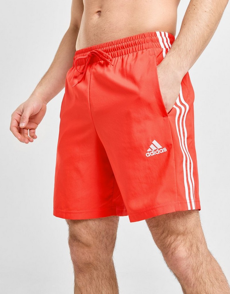 Férfi rövidnadrág ADIDAS RÖVIDNADRÁG M 3S CHELSEA IZ0617 Piros