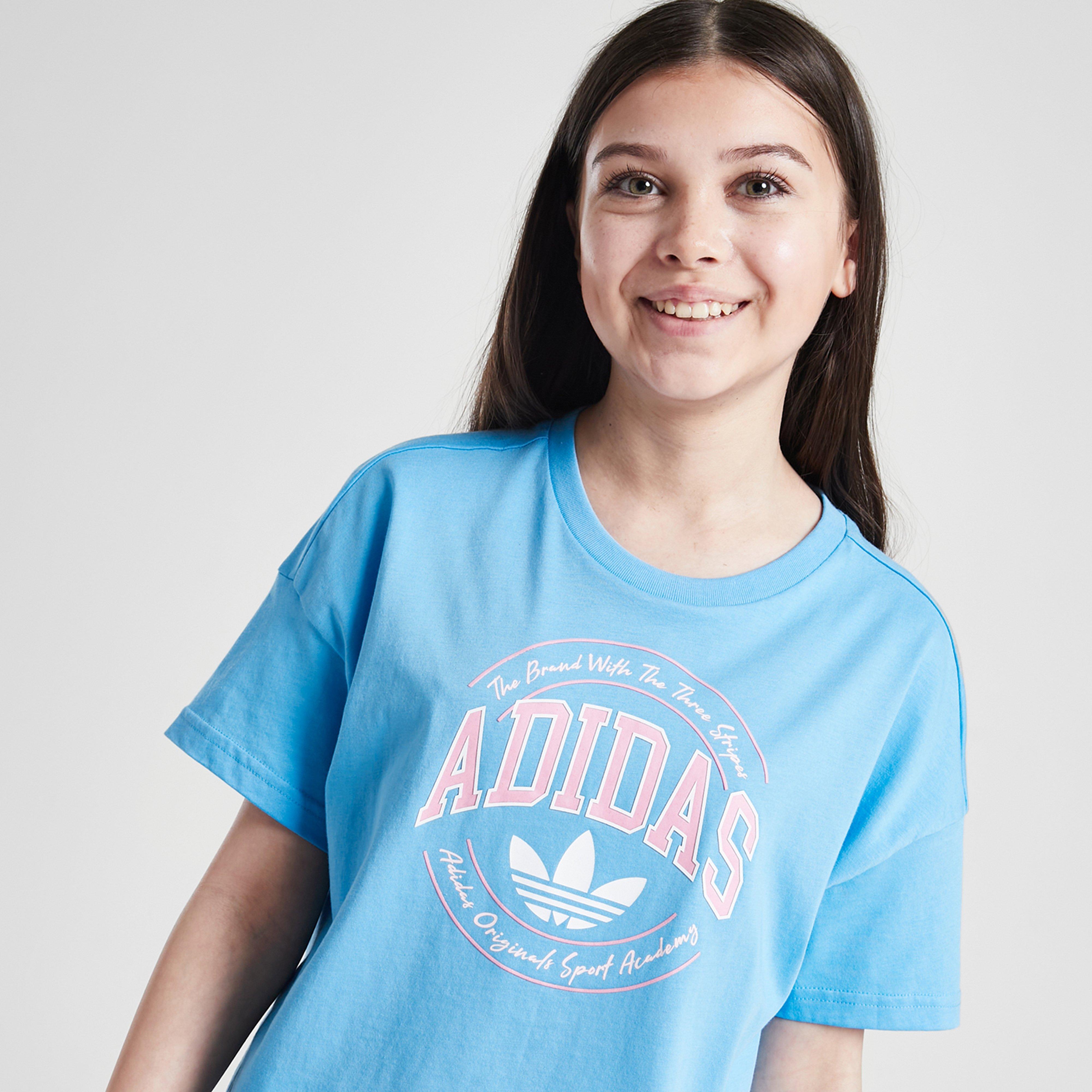 Detské tričko ADIDAS TRIČKO VARSITY TEE BLU G